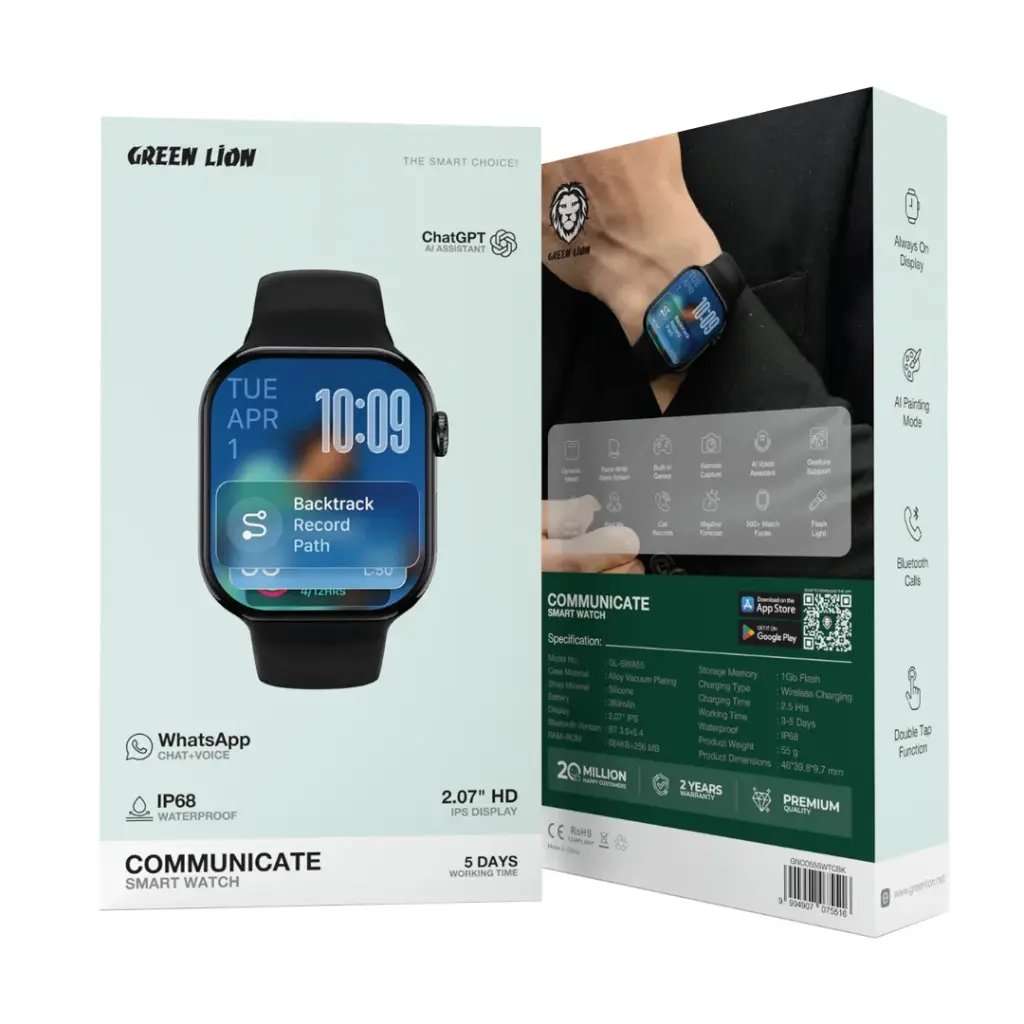 Green Lion Communicate 42 Smart Watch - Linkphones Center